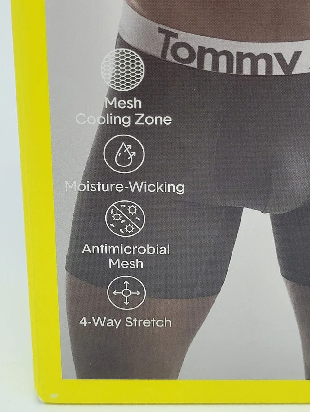Tommy John Boxer Briefs Sport Micro 4 Way Stretch Black Blue Gray 3 Pack XXL NEW